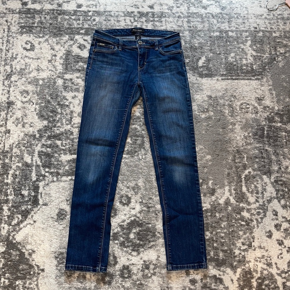 White House Black Market Slim Ankle Denim Jeans